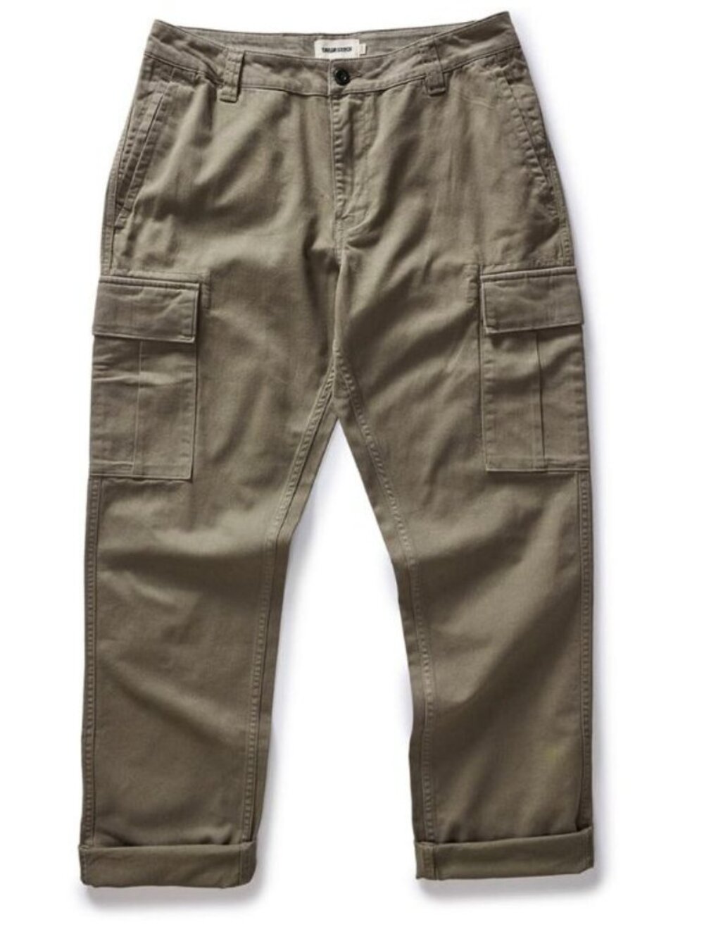 TAYLOR STITCH Organic Cotton Tommie Cargo Pants in Fatigue‎ Olive Size 30/32